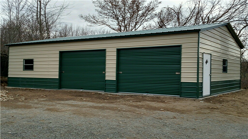 Metal Construction Garage